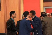 دیدارنوروزی رییس دانشگاه صنعتی شاهرود باکارکنان واعضای هیات علمی 